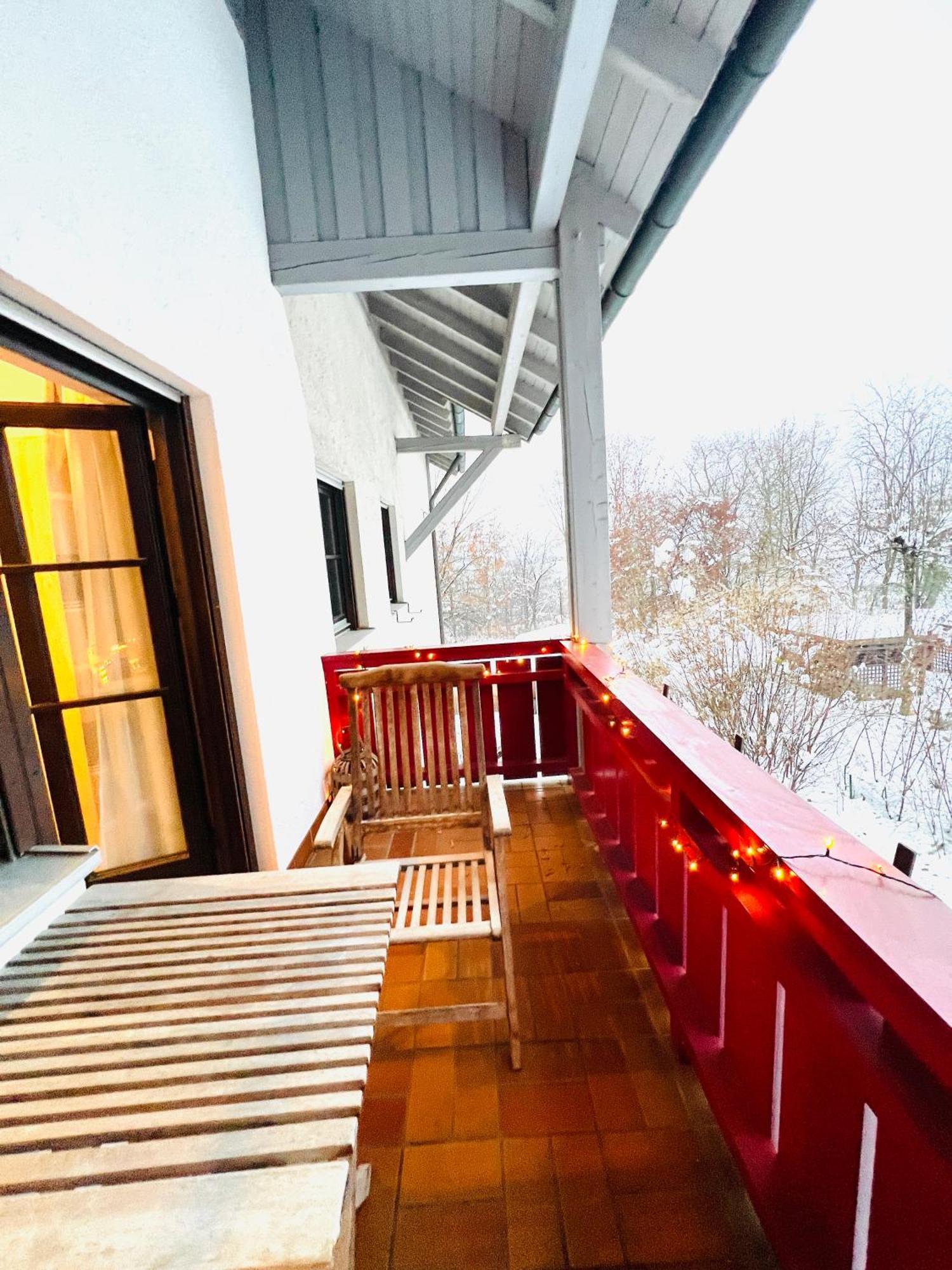 Wunderschoenes Apartment Mit Bademantelgang Zur Wohlfuehltherme บัด กรีสบาค ภายนอก รูปภาพ